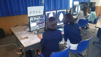 デジタルマンモグラフィソフトコピー診断講習会（岡山コンベンションセンター）